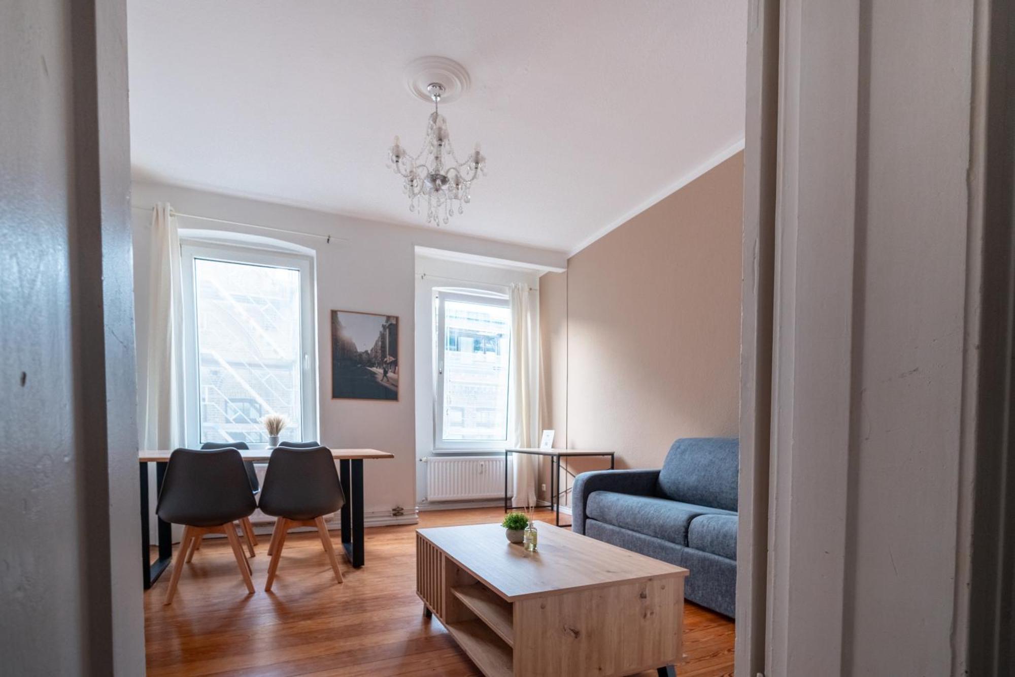 Grosses Apartment Mit 2 Balkonen Zentral Am Nordertor Фленсбург Экстерьер фото